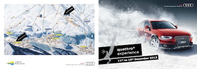 Welcome to the quattro experience in ST. MORITZ