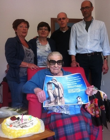 Tirano ha festeggiato i 101 anni della signora Celai  