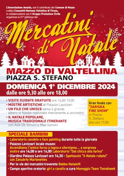 Mercatini di Natale a MAZZO