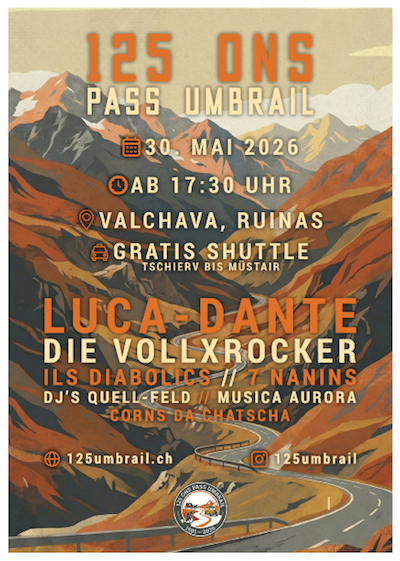 Si celebra il passo UMBRAIL che compie 125 anni